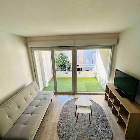 Appartement T2 + Parking Privatif - Centre Ville Bayonne Bagian luar foto