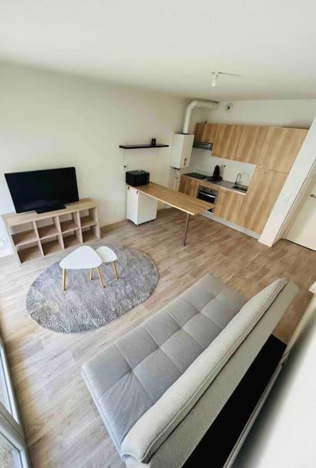 Appartement T2 + Parking Privatif - Centre Ville Bayonne Bagian luar foto